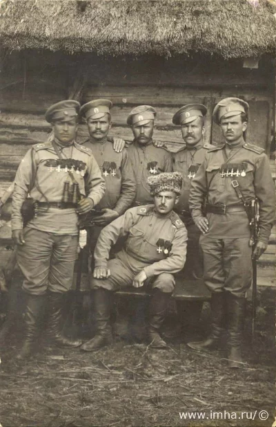Георгиевские кавалеры 7-го гренадерского Самогитского полка. Первая мировая война.
